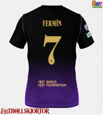 Barcelona Fermin Lopez #7 Bortatröja 2026-27 Kortärmad